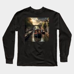 The Narrowboat Long Sleeve T-Shirt